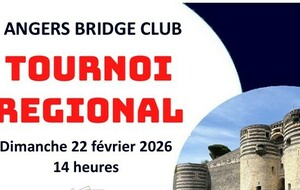 Tournoi Régional d'Angers Bridge Club