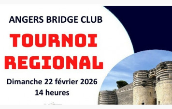 Tournoi Régional d'Angers Bridge Club